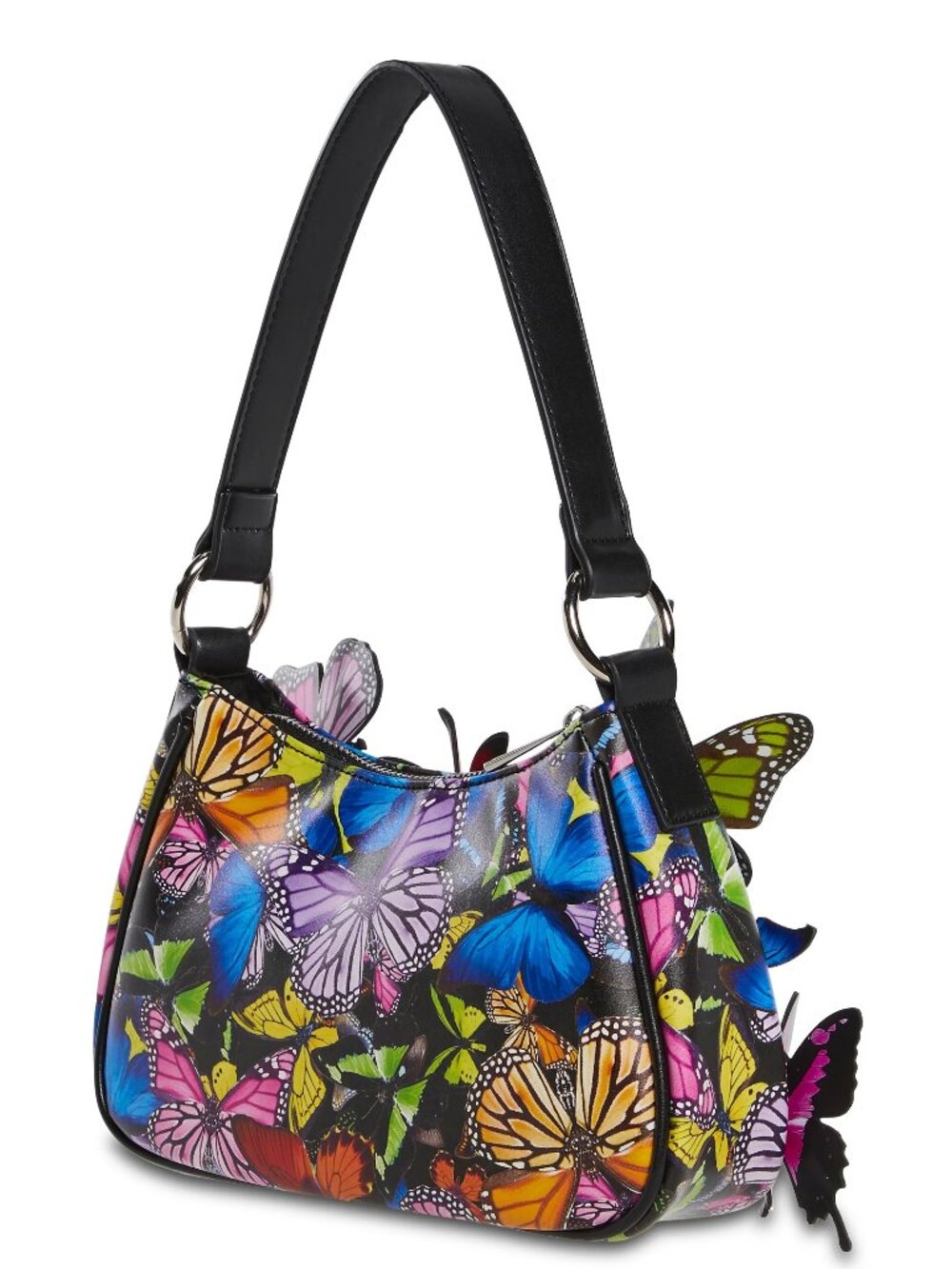 Butterfly Kaleidoscope Vision Shoulder Bag Purse NWT - Picture 3 of 5